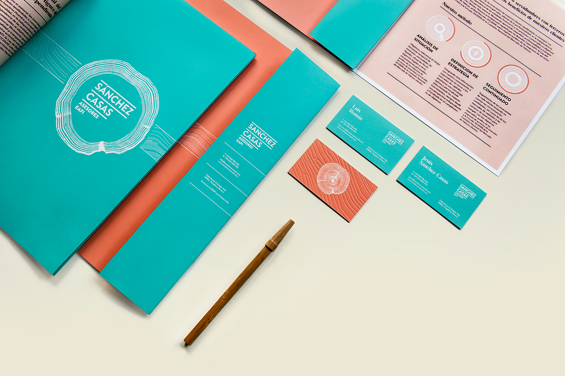 Sánchez Casas-独立财务顾问公司宣传册设计---酷图编号9