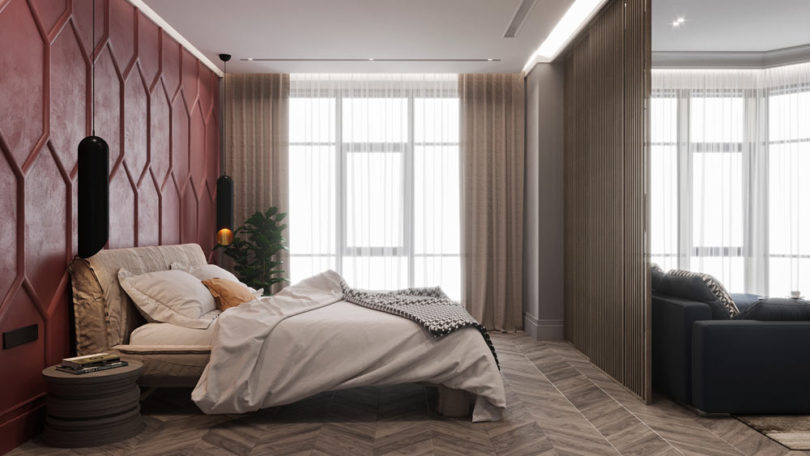 获得具有法国风格现代室内装饰的基辅公寓---酷图编号6