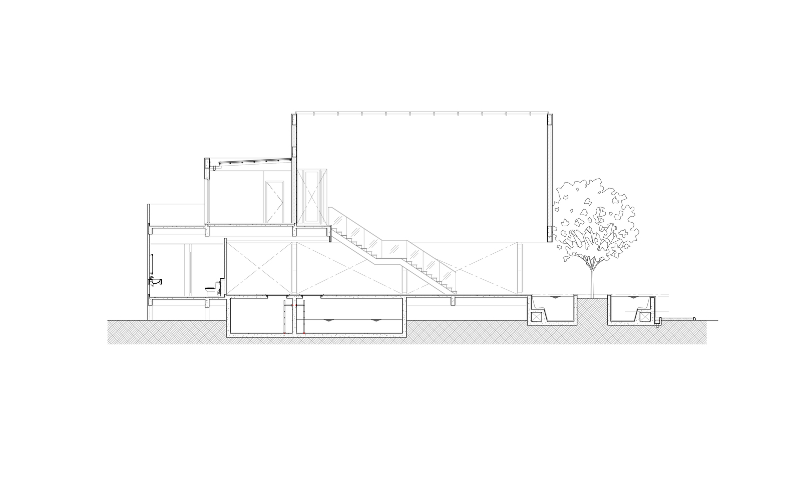 350平米底层架空绿色相通的曼谷现代住宅---酷图编号1206416