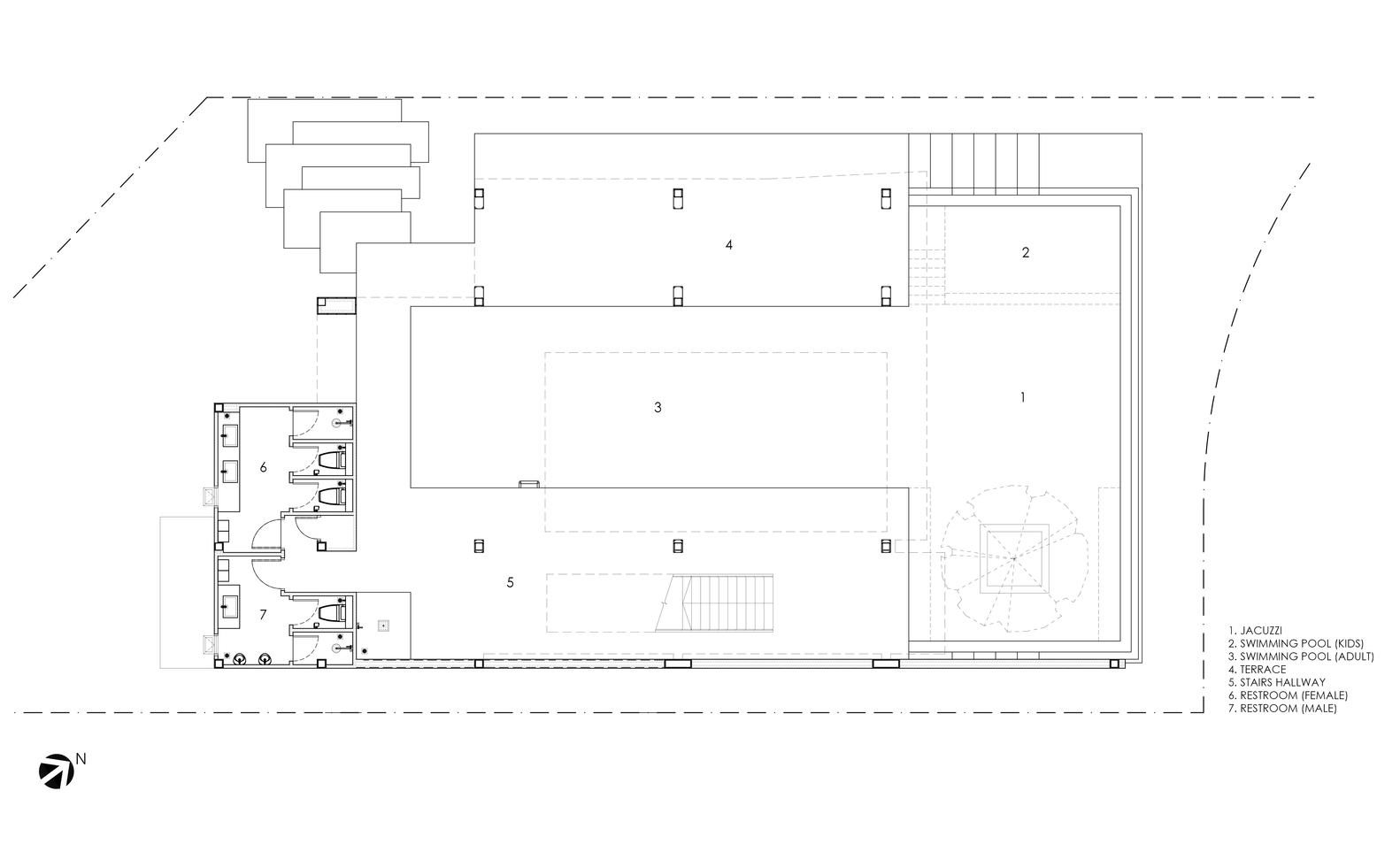 350平米底层架空绿色相通的曼谷现代住宅---酷图编号1206420