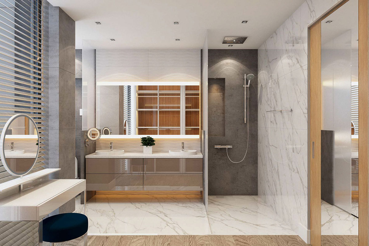 四个使用白色木材达到良好效果的明亮开朗室内设计---酷图编号1206983