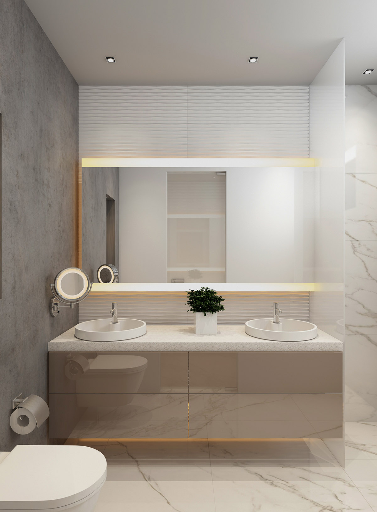 四个使用白色木材达到良好效果的明亮开朗室内设计---酷图编号1206984