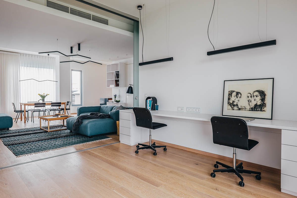 四个使用白色木材达到良好效果的明亮开朗室内设计---酷图编号1206990