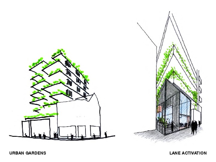 连接城市历史的混凝土景观阳台建筑---酷图编号1207390