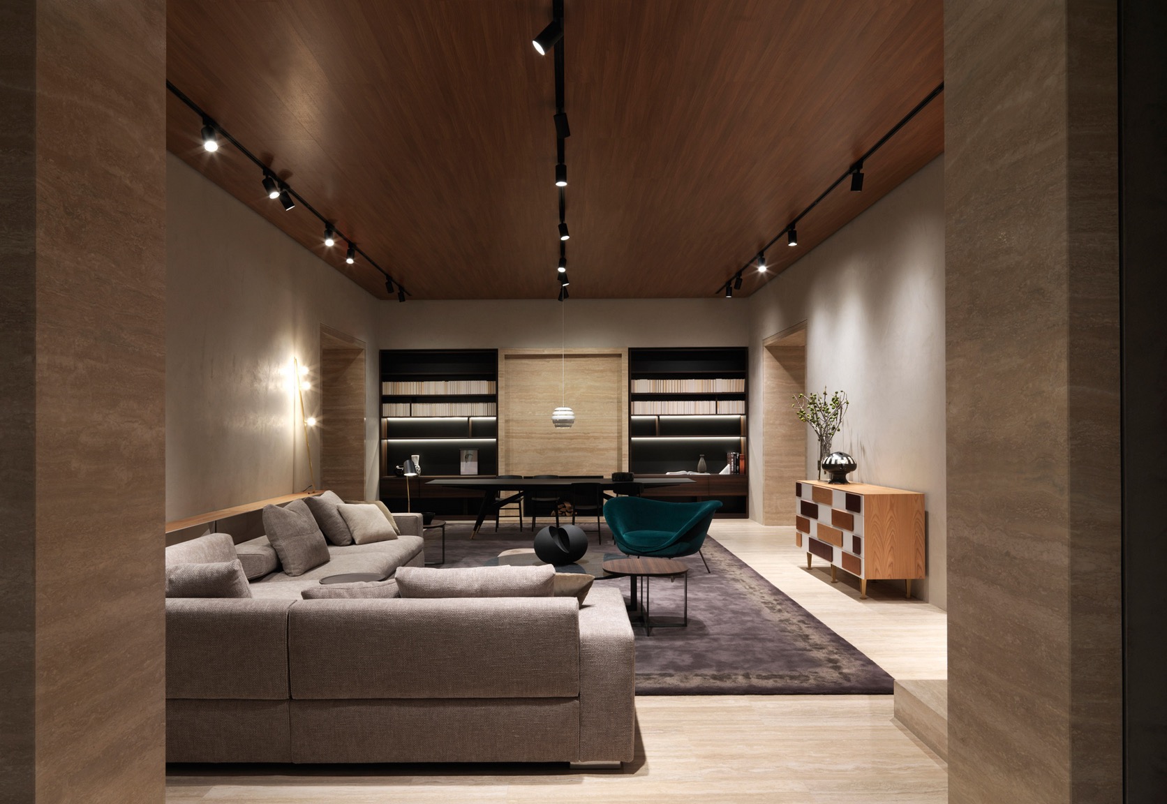 Vincent Van Duysen为Molteni集团纽约展厅创作了现代化的“宫殿”---酷图编号1207456