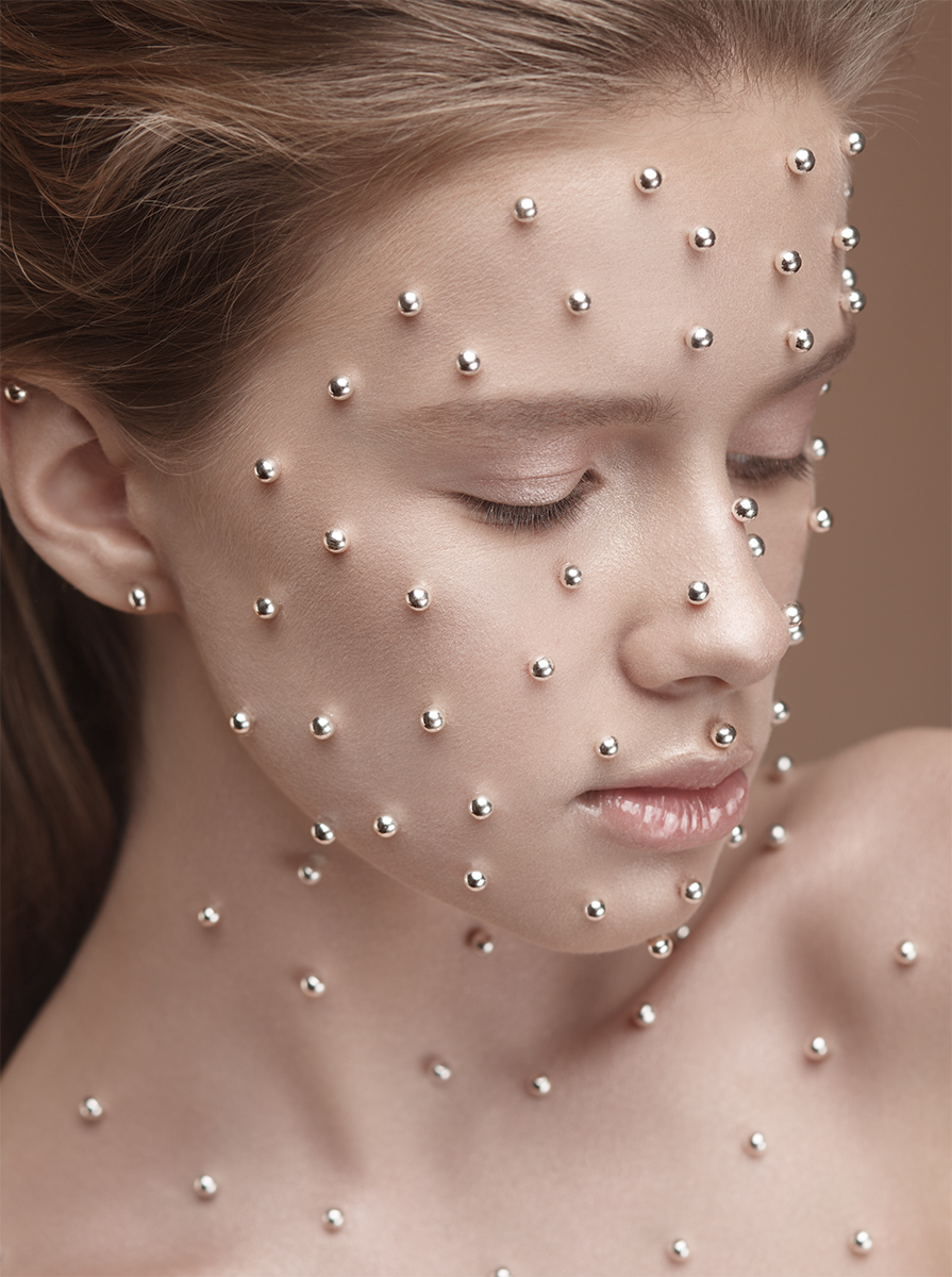 Dots-面部珍珠珠宝首饰---酷图编号2