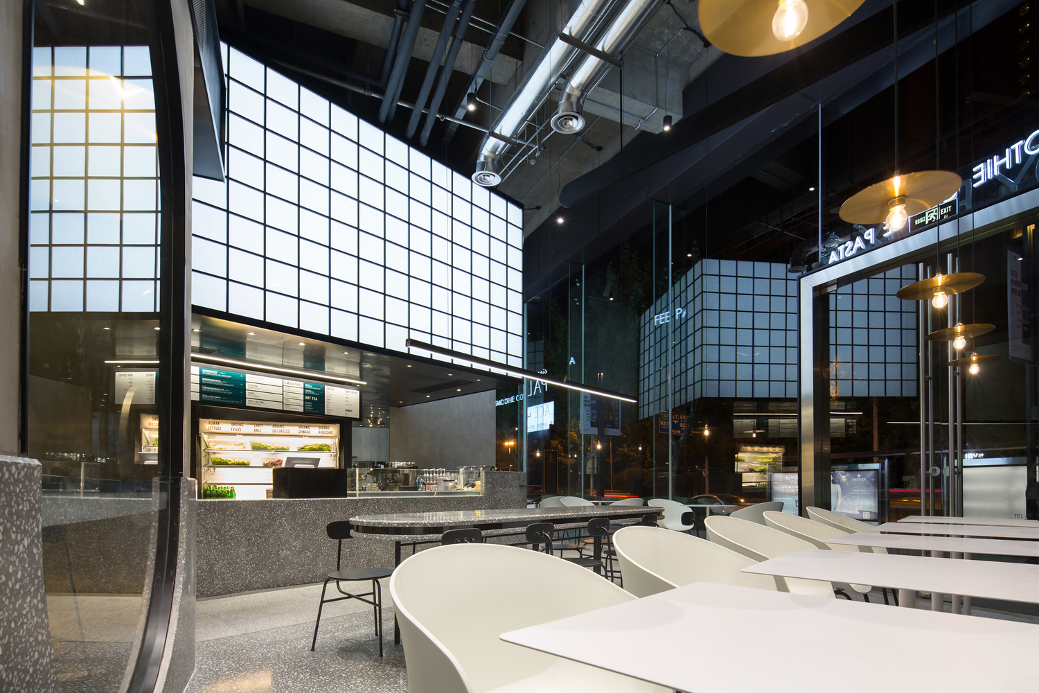 70平米的湖北盒里轻食餐厅---酷图编号3