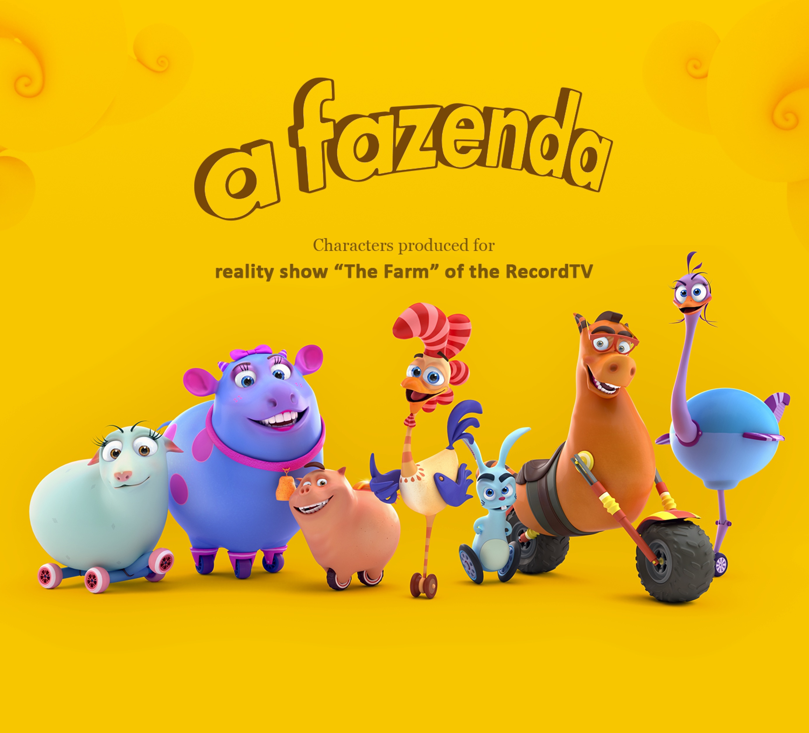 3D Characters- 农场3D角色图片