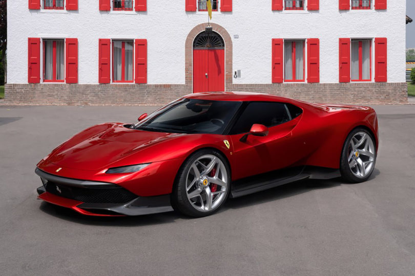 收藏梦想的红色法拉利SP38---酷图编号3