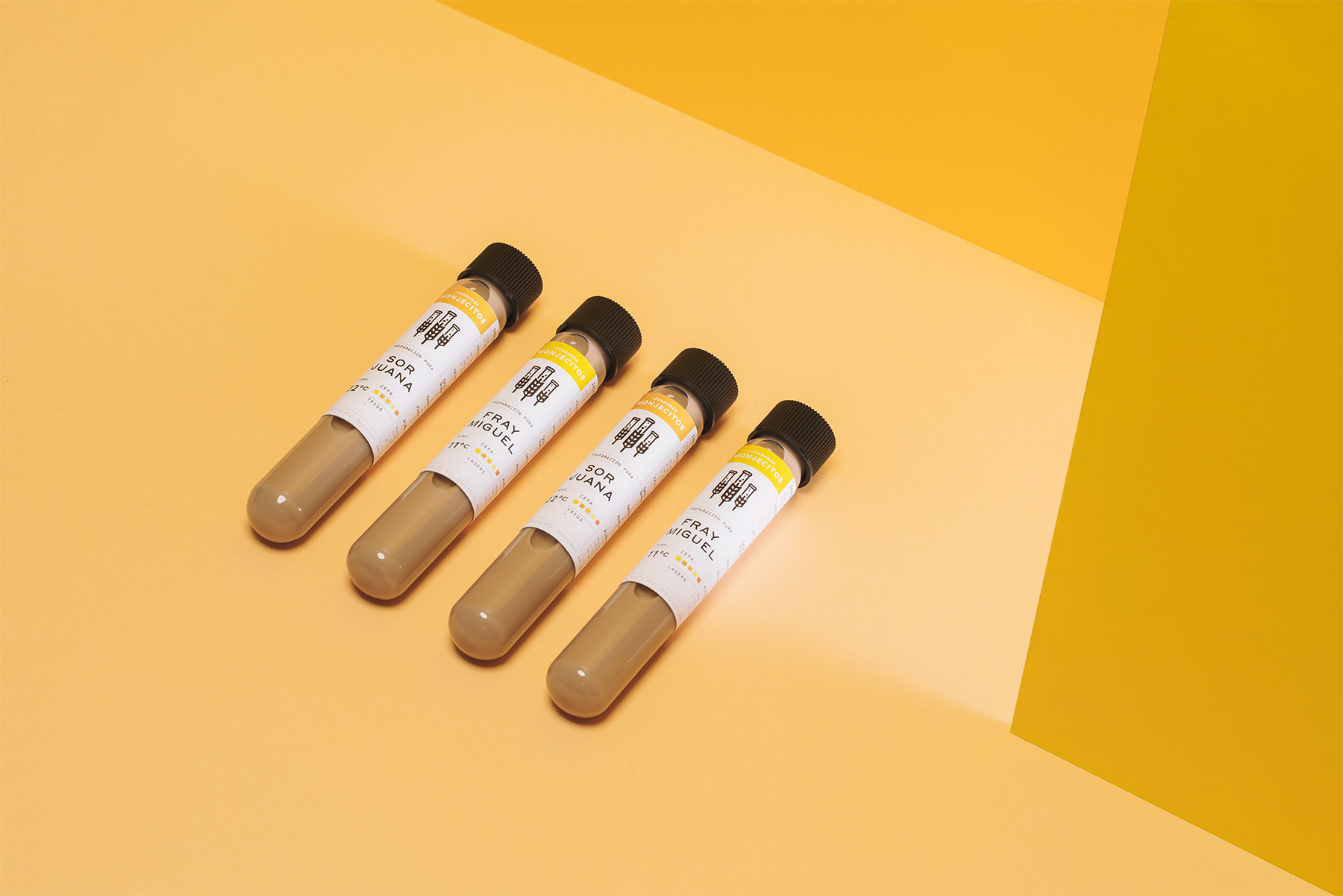 Monjecitos酵母品牌信息图表灵感设计---酷图编号1210084