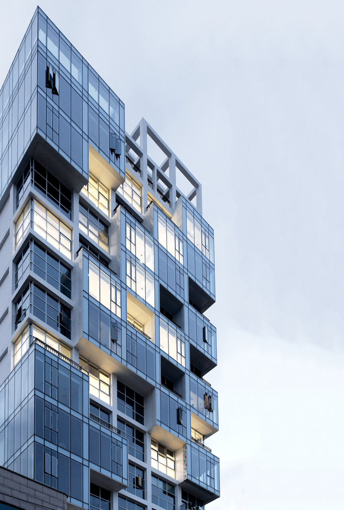 通往天空大海的韩国都市塔高楼---酷图编号1210302