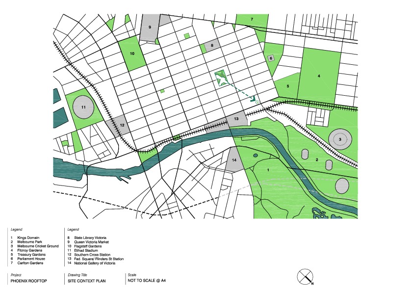 澳大利亚墨尔本的凤凰屋顶花园---酷图编号1210332