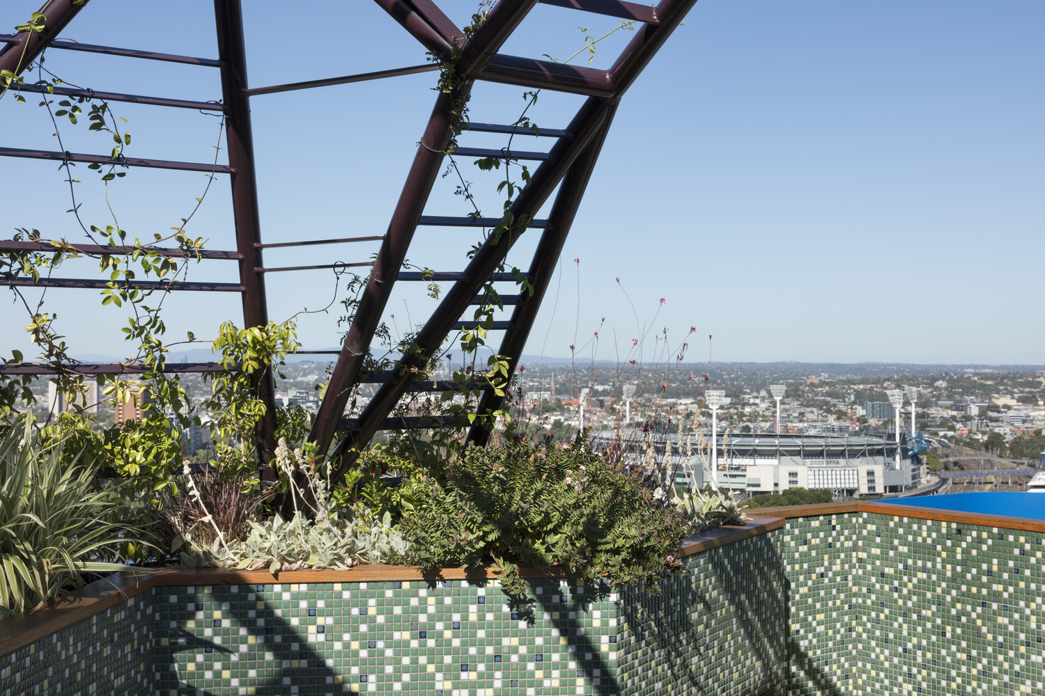 澳大利亚墨尔本的凤凰屋顶花园---酷图编号1210338