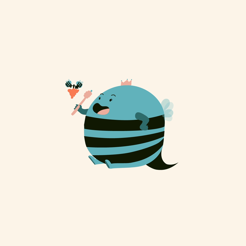 36 days of type-0-9动感gif插画-以表达他们独特的风格