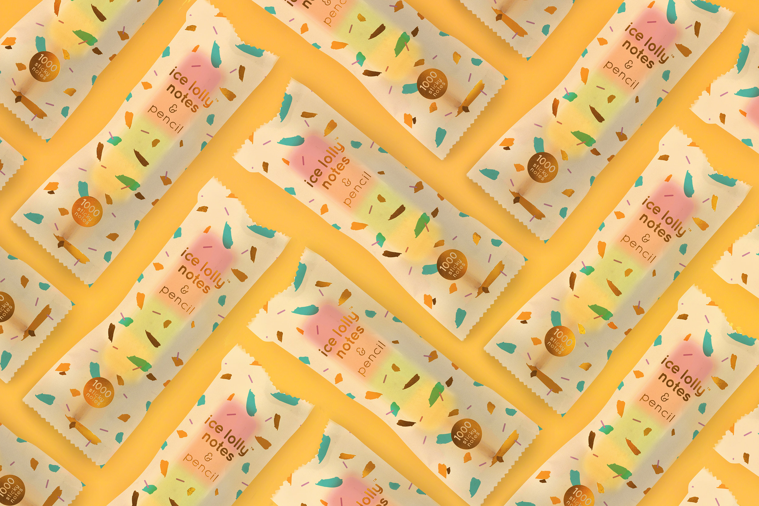 看起来像冰棍的棒棒糖粘便笺---酷图编号7