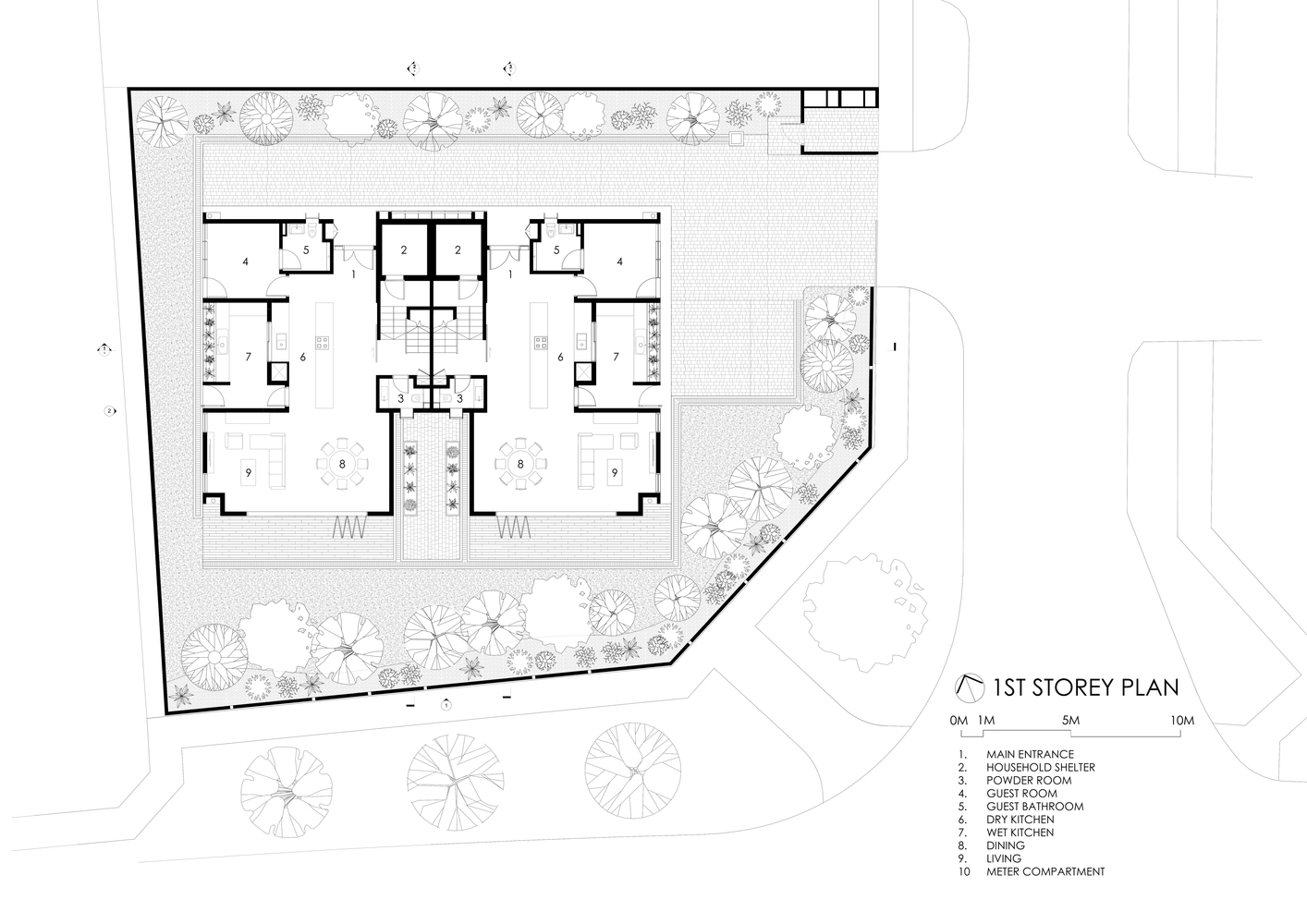 662平方的双子屋---酷图编号1210680