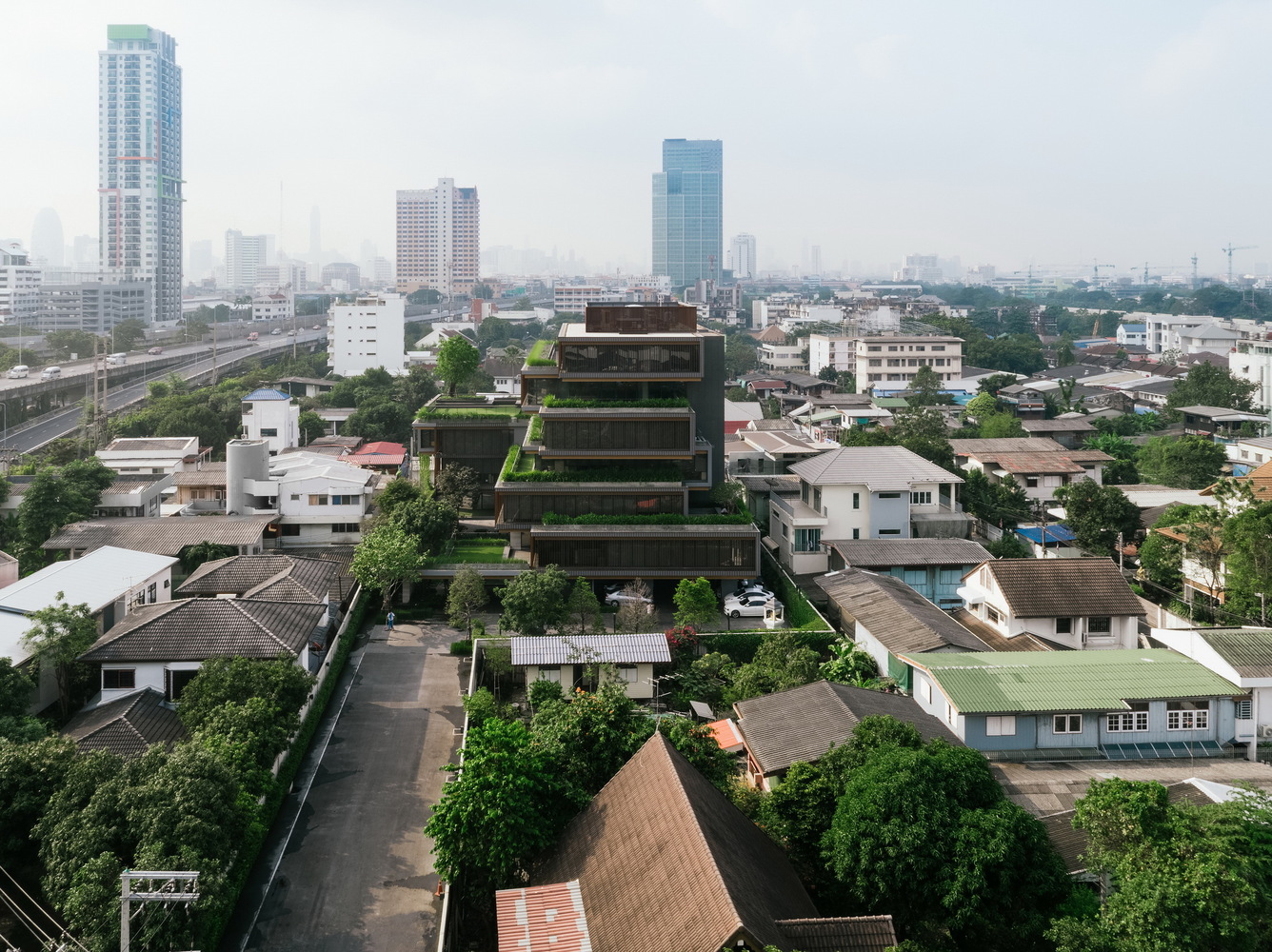 泰国 曼谷农作物木条纹办公室---酷图编号1211651