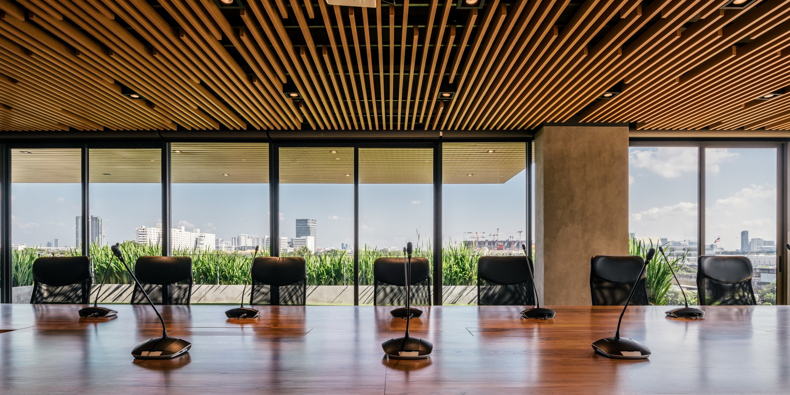 泰国 曼谷农作物木条纹办公室---酷图编号1211653