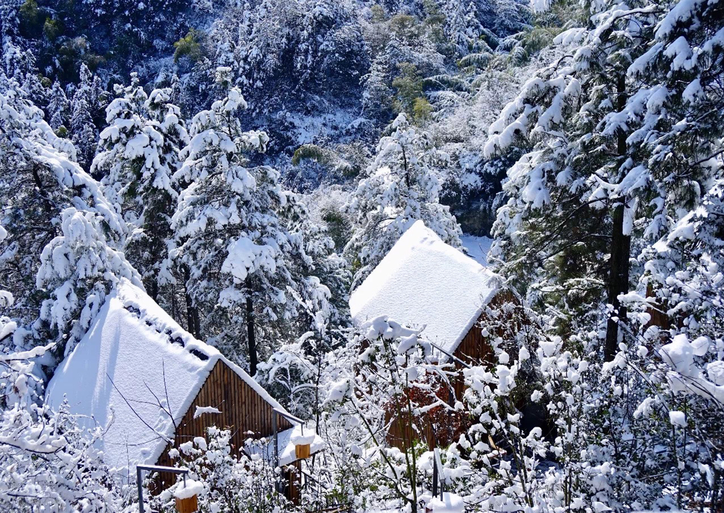 美介山野-木条纹温泉度假村---酷图编号1212305