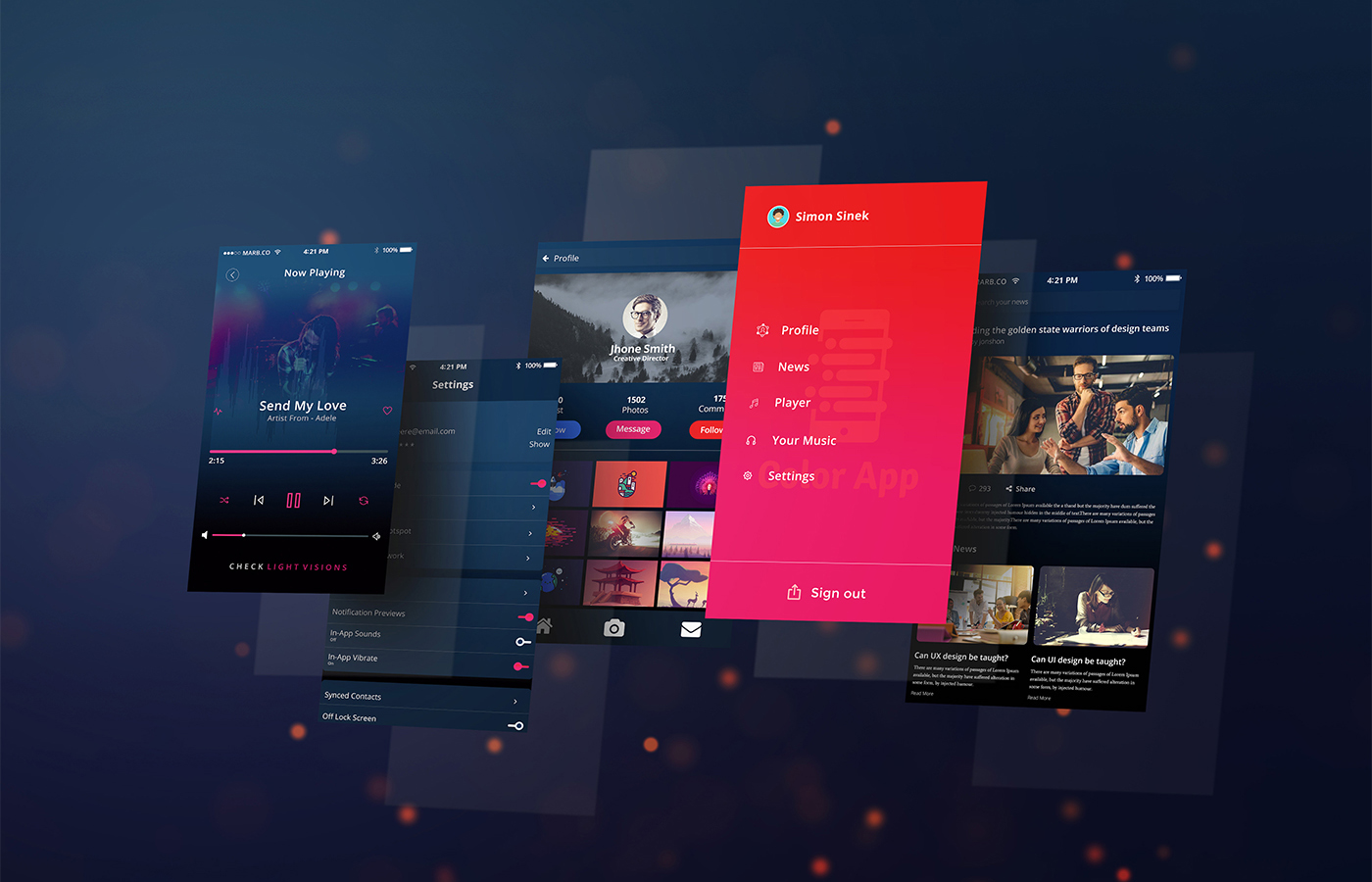 Colar App-APP界面设计---酷图编号3