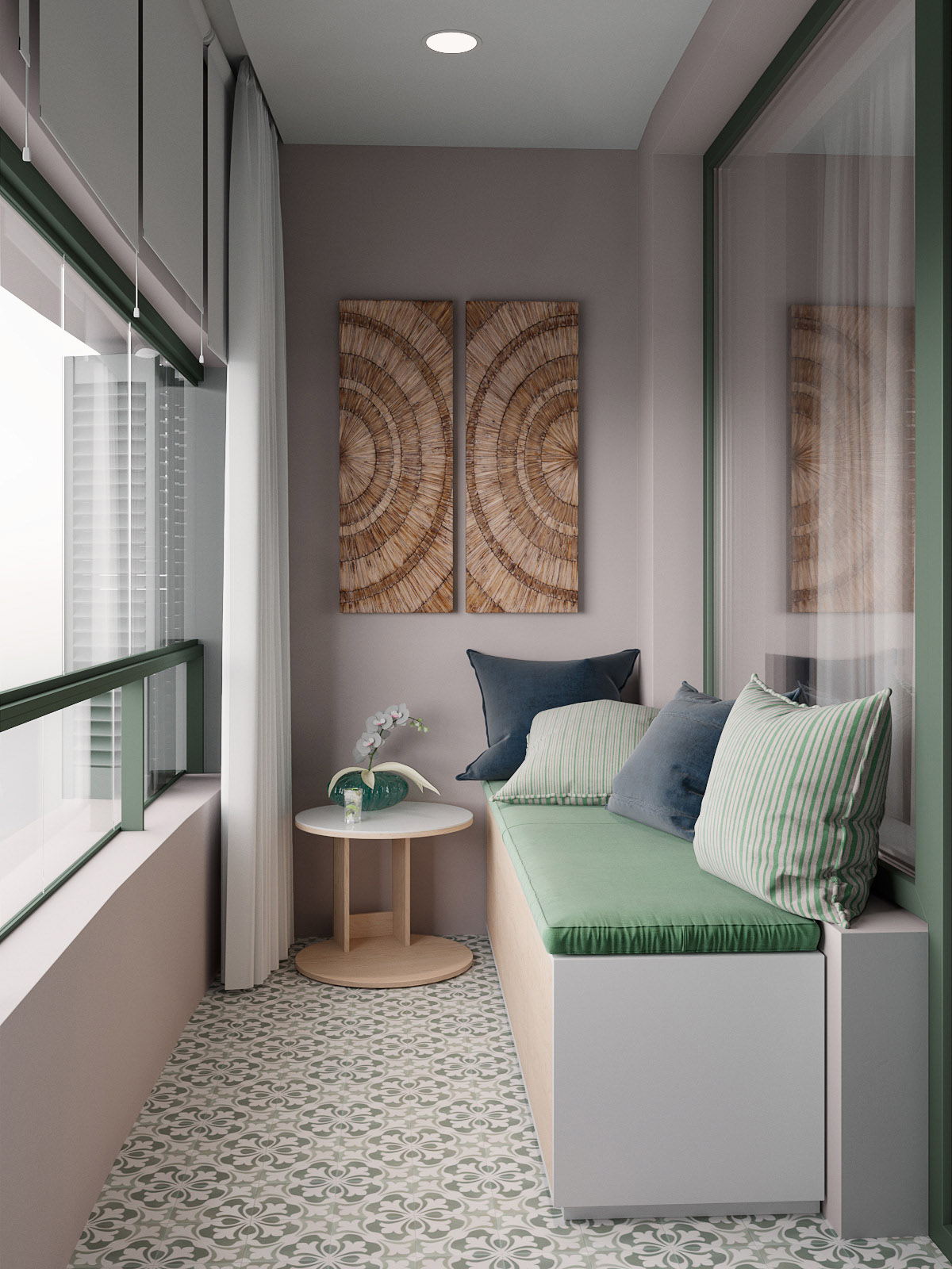 注入花园绿化的纳维亚风格室内设计---酷图编号13