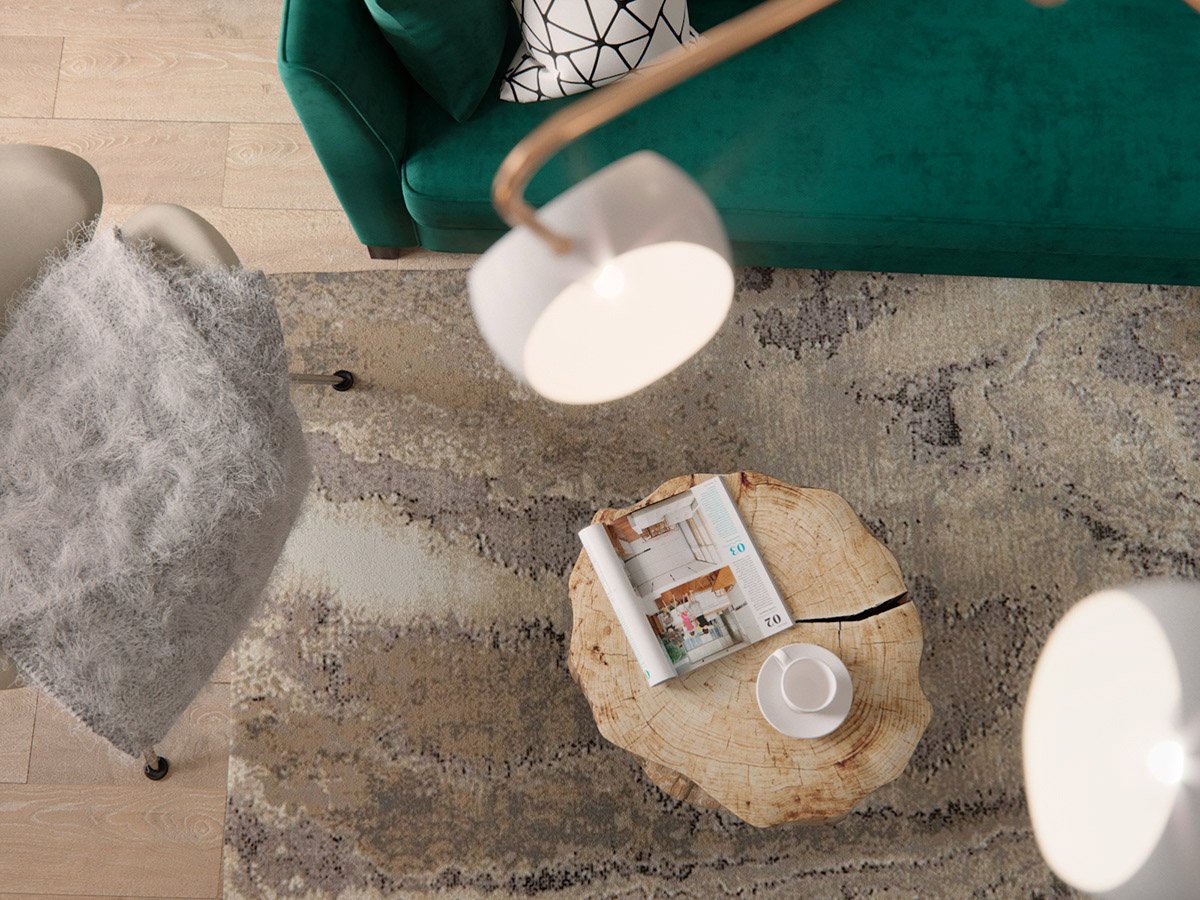 注入花园绿化的纳维亚风格室内设计---酷图编号9