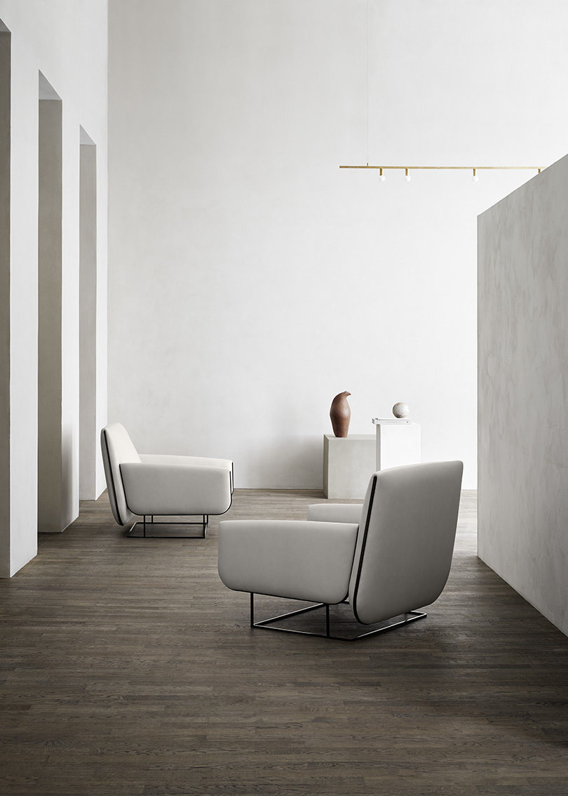 流体靠背扶手椅-灵感来自意大利面相同的方式折叠而成的---酷图编号2