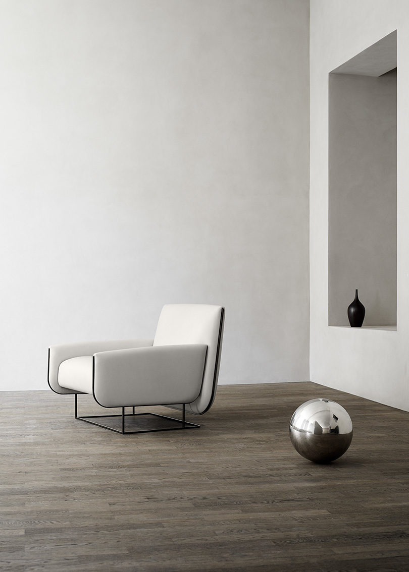 流体靠背扶手椅-灵感来自意大利面相同的方式折叠而成的---酷图编号1