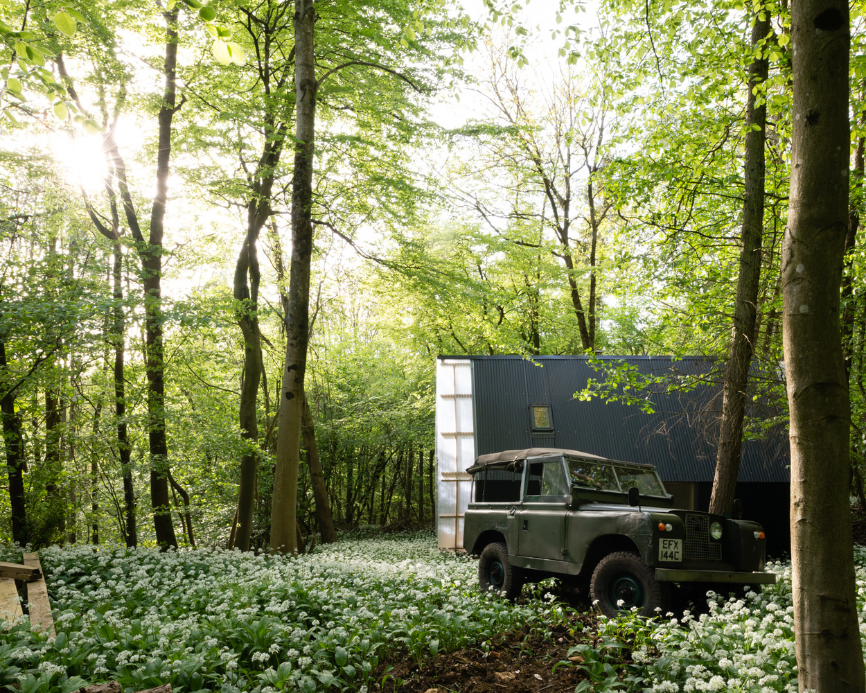 可随时拖走的山间预制五角型小屋建筑---酷图编号25