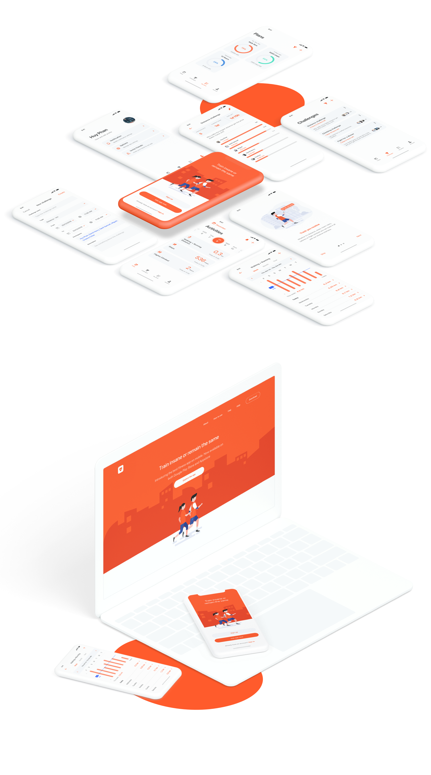 Fitness-APP手机端界面设计---酷图编号4