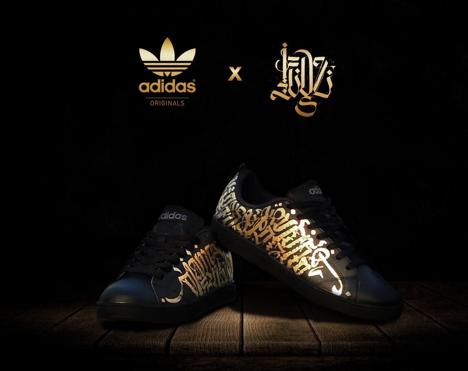 Adidas Custom Shoe-阿迪达斯定制黄金鞋-欧莱凯设计网
