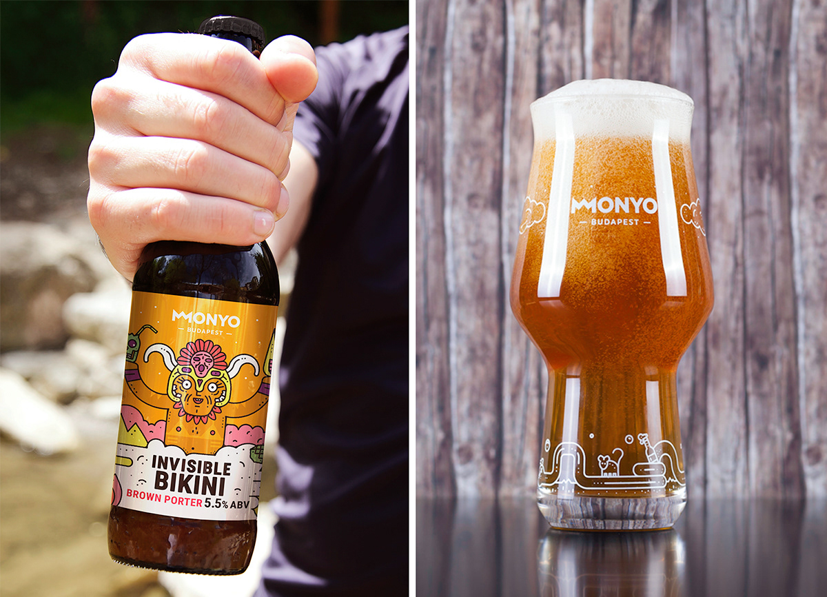 MONYO工艺啤酒标签设计---酷图编号2