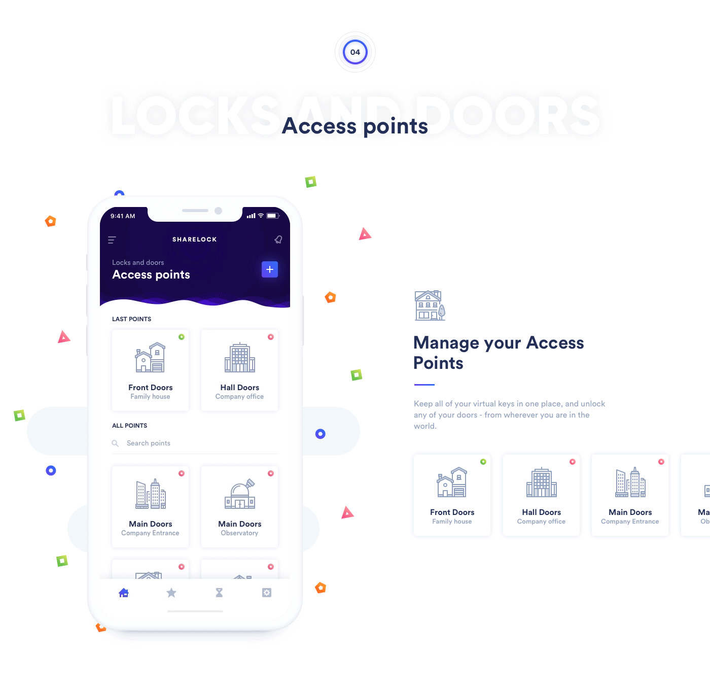Sharelock-无需钥匙即可解锁您门的APP---酷图编号5