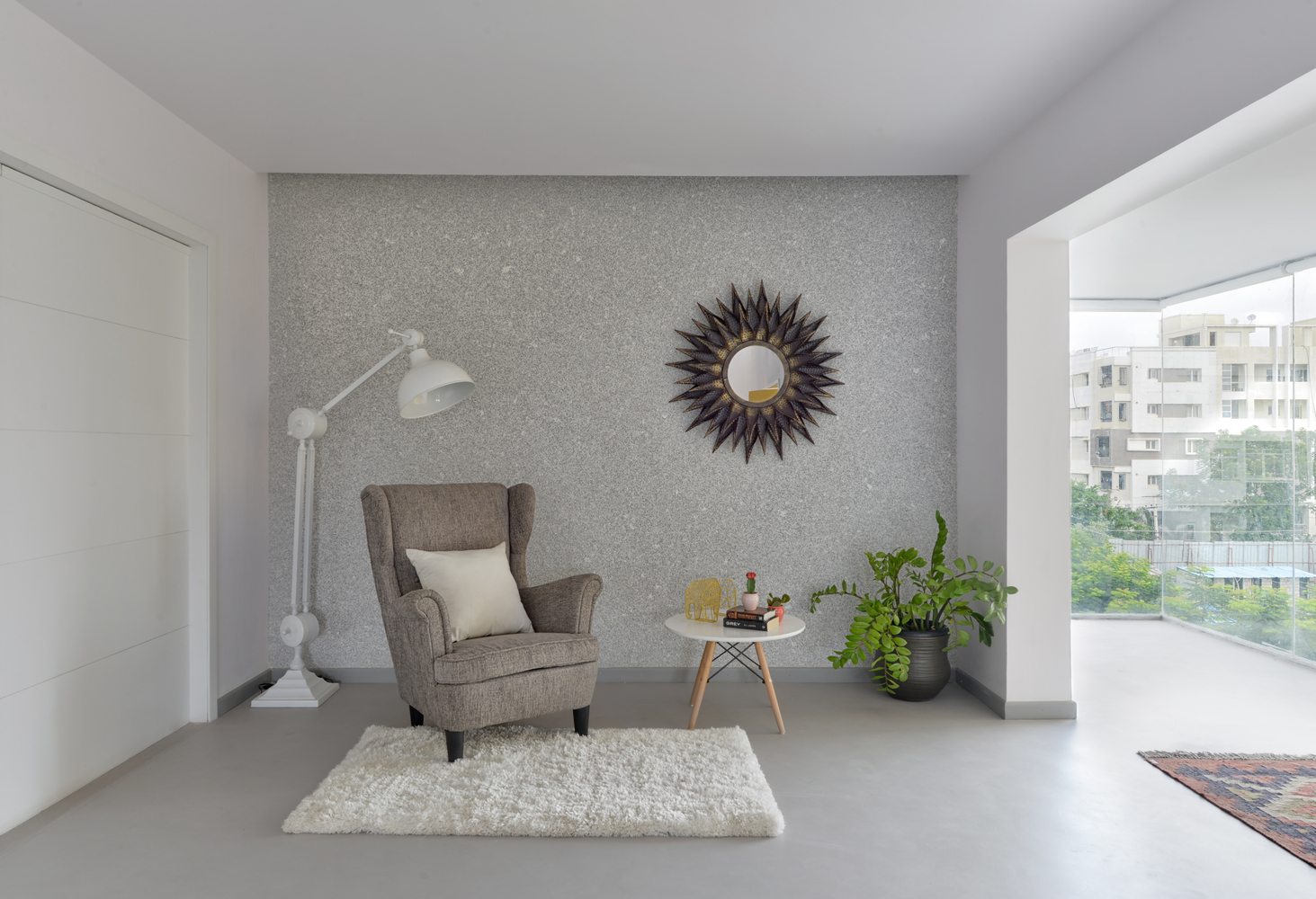 印度Never-Apart-ment黄白立体住宅---酷图编号1219116