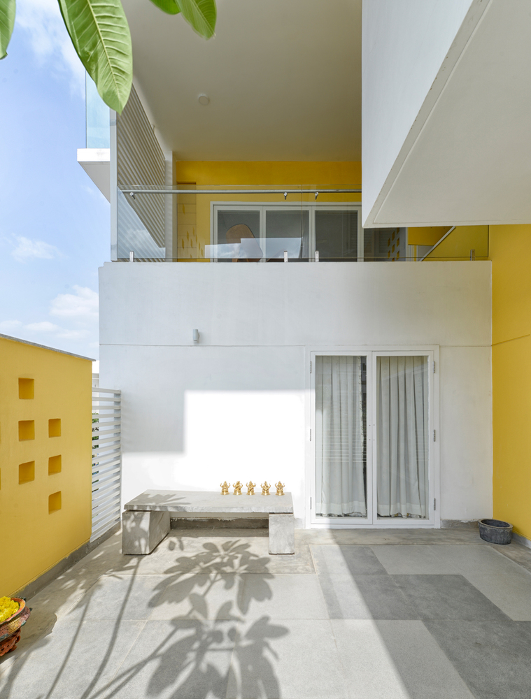 印度Never-Apart-ment黄白立体住宅---酷图编号1219128