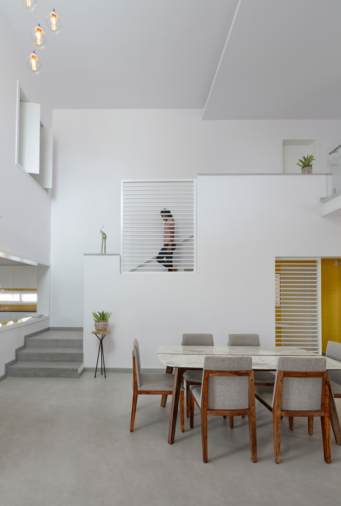 印度Never-Apart-ment黄白立体住宅---酷图编号1219132