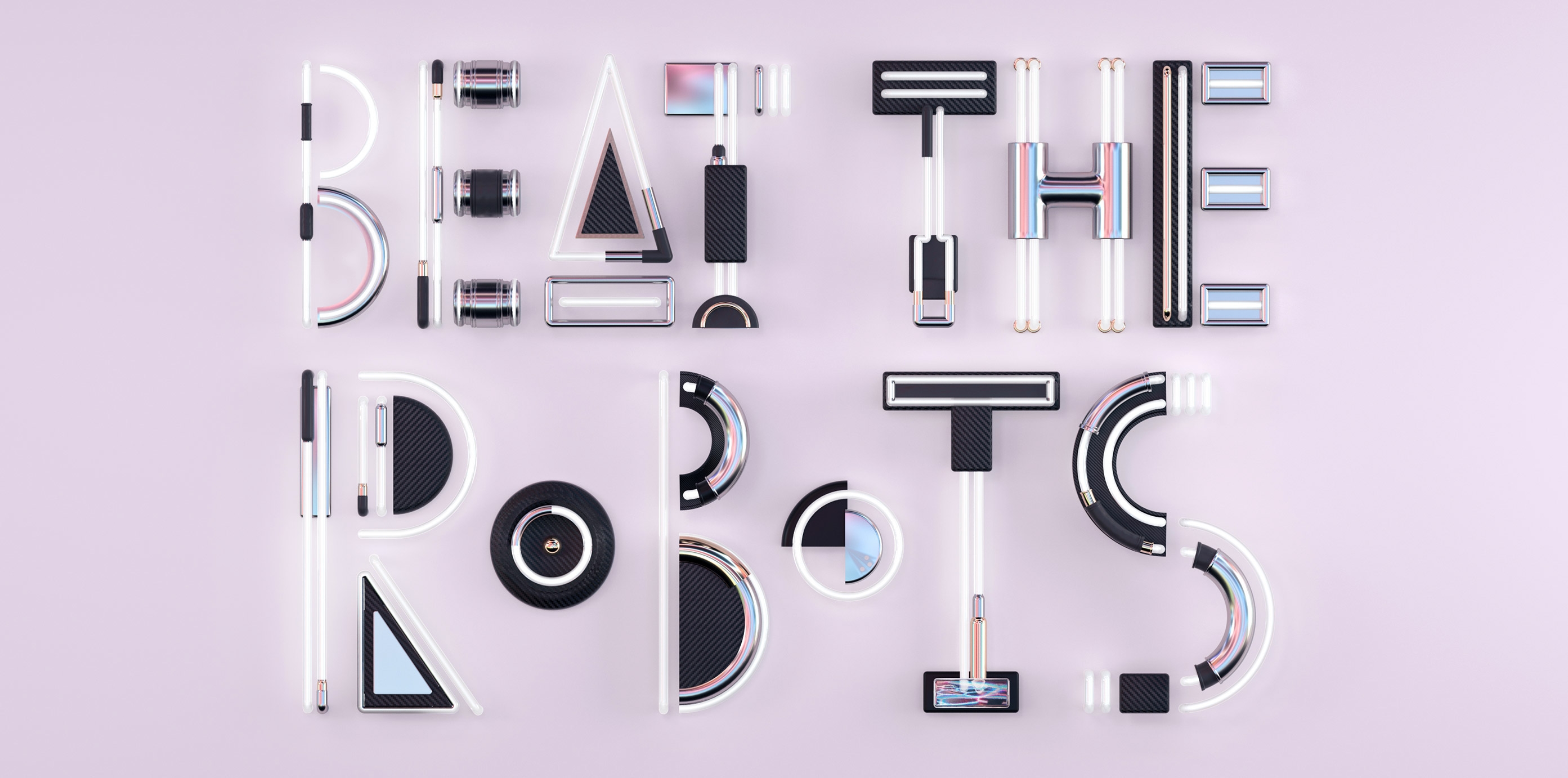 梦想之城-中英文三维字母霓虹艺术灯-欧莱凯设计网