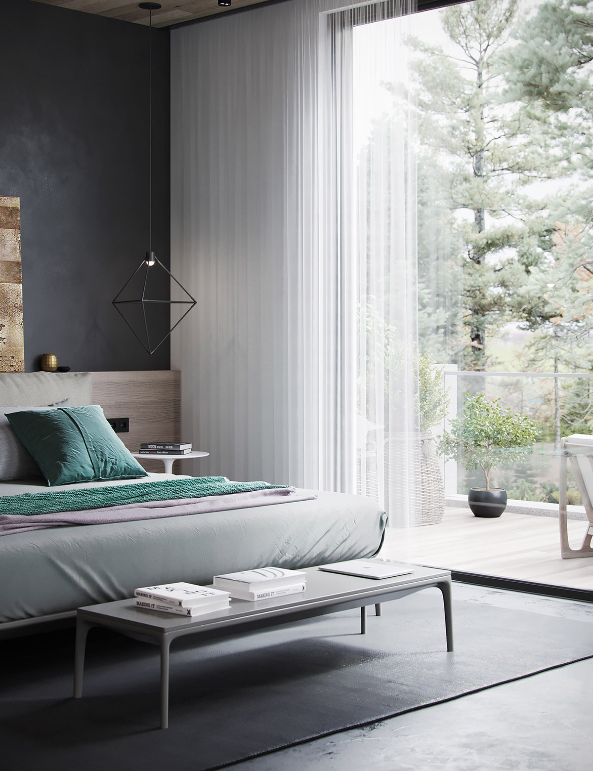 高耸的双层客厅公寓建筑---酷图编号14