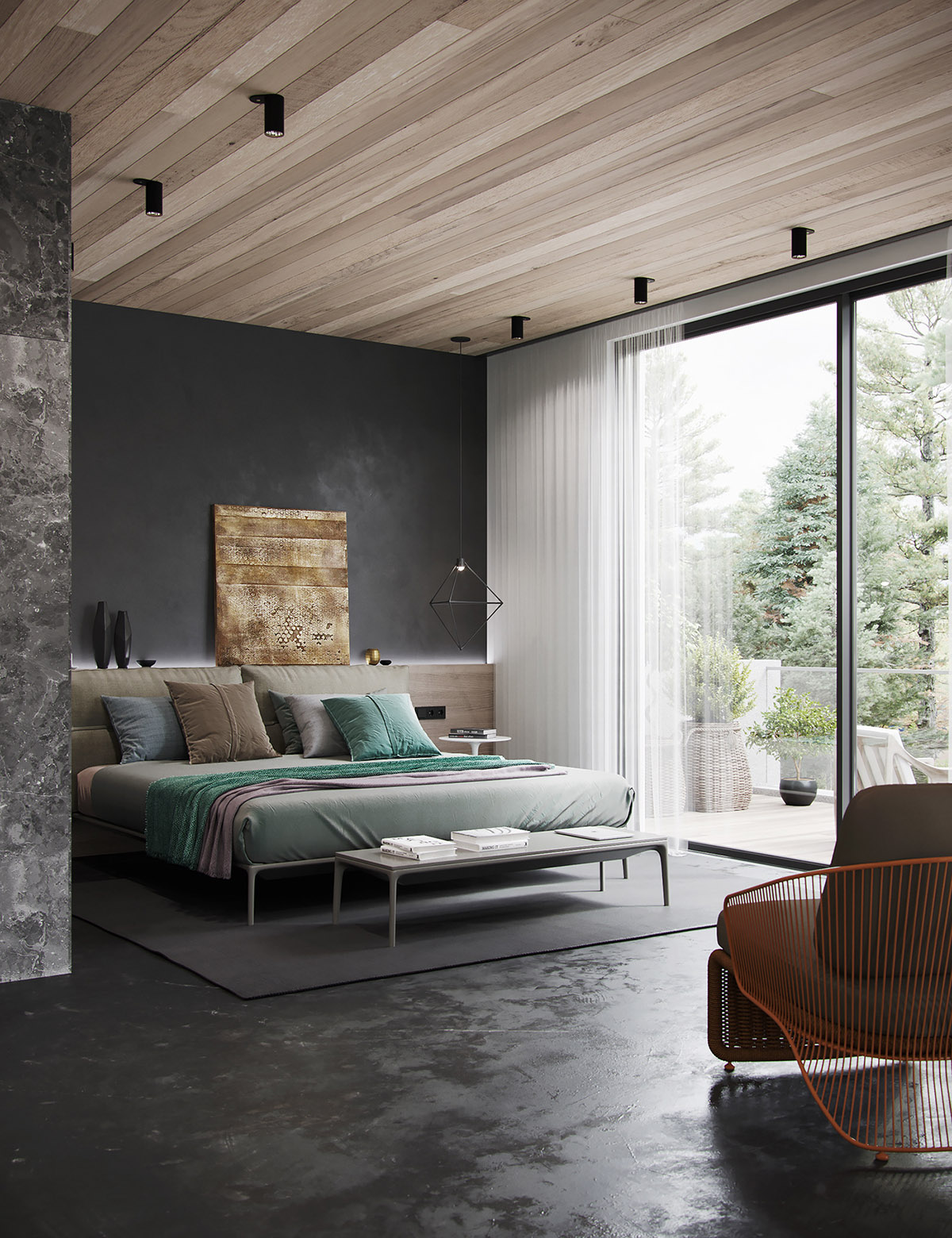 高耸的双层客厅公寓建筑---酷图编号12