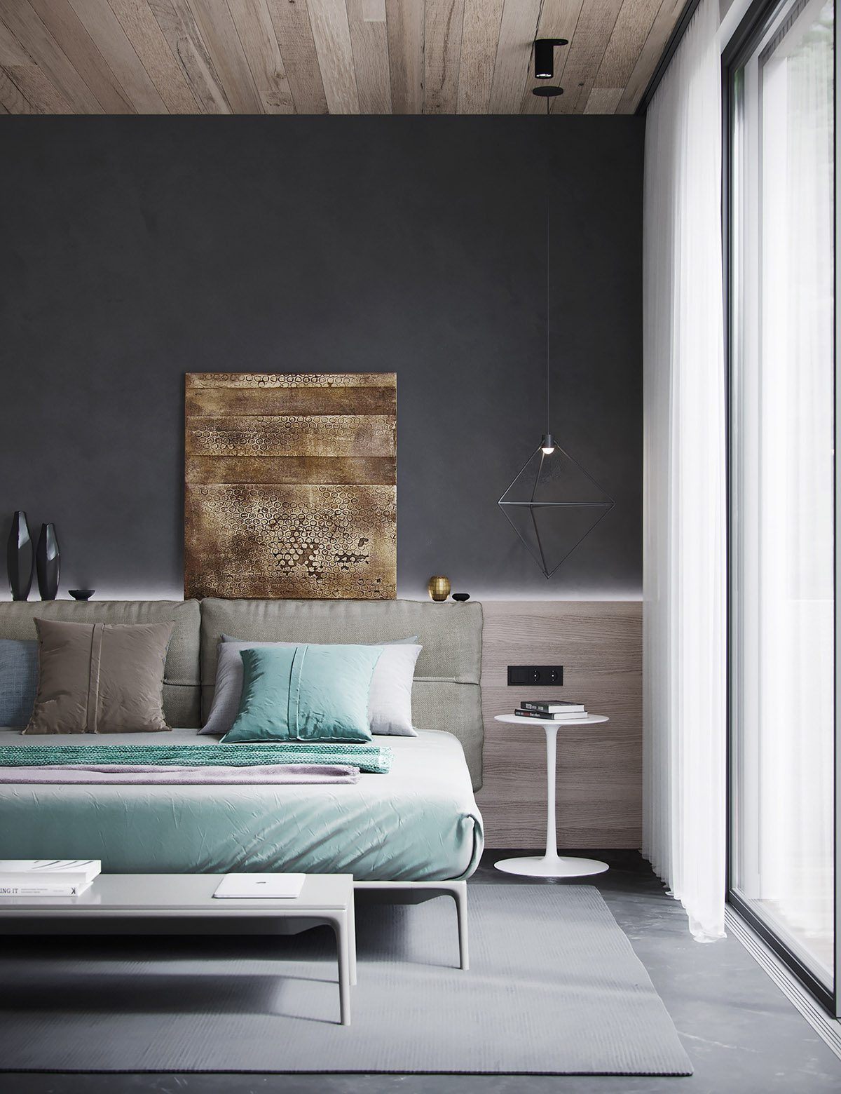 高耸的双层客厅公寓建筑---酷图编号8