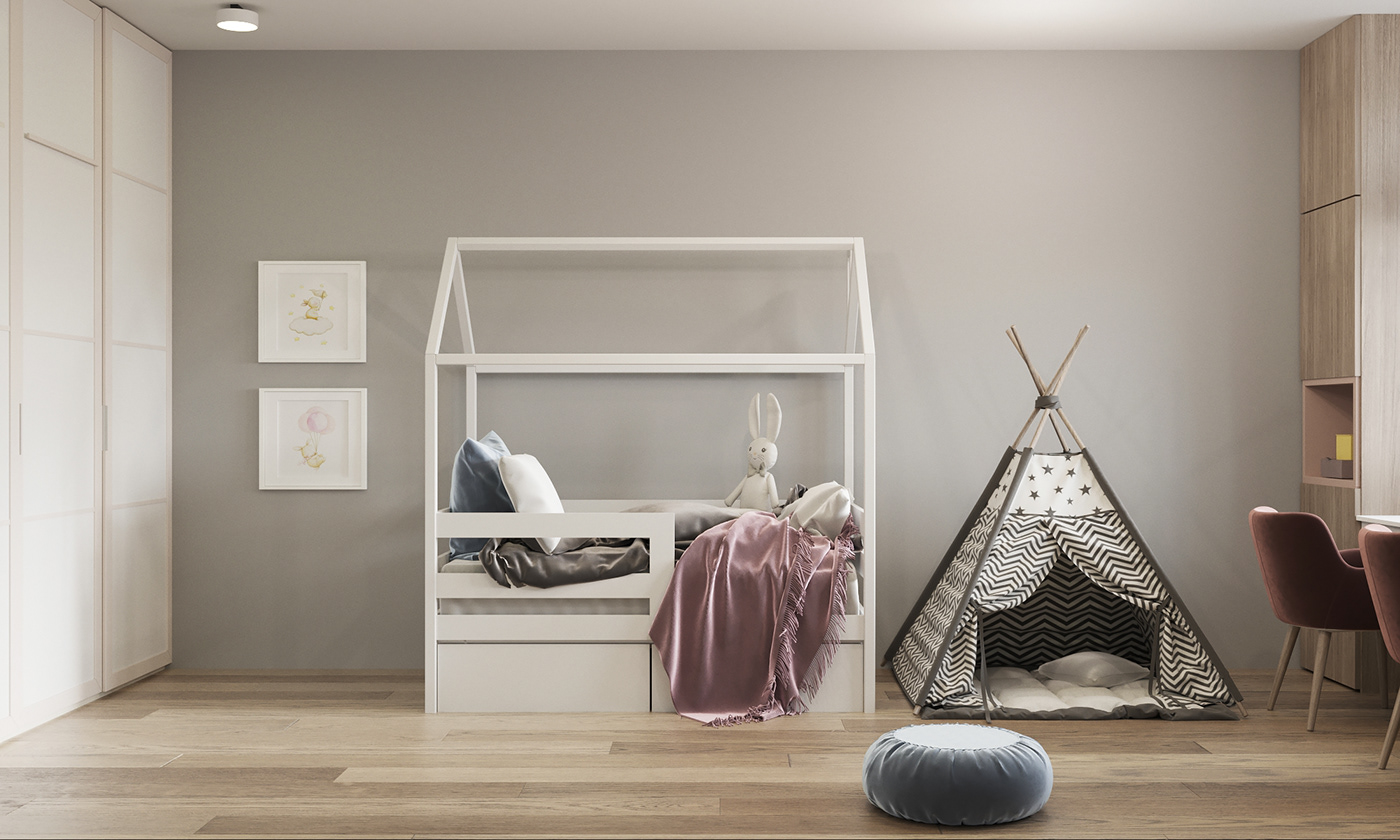 俄罗斯圣彼得堡年轻的家-90平米---酷图编号1220740