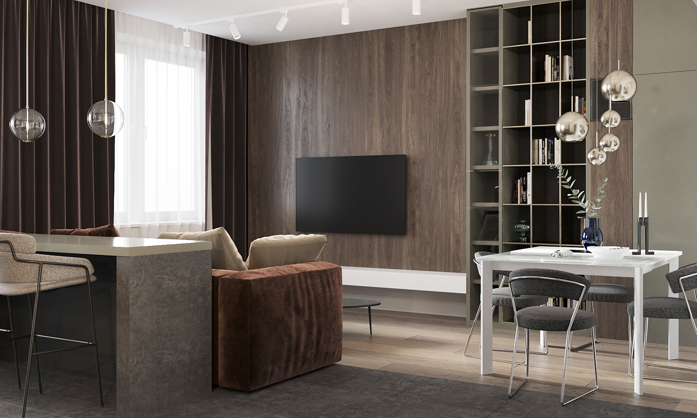 俄罗斯圣彼得堡年轻的家-90平米---酷图编号1220748