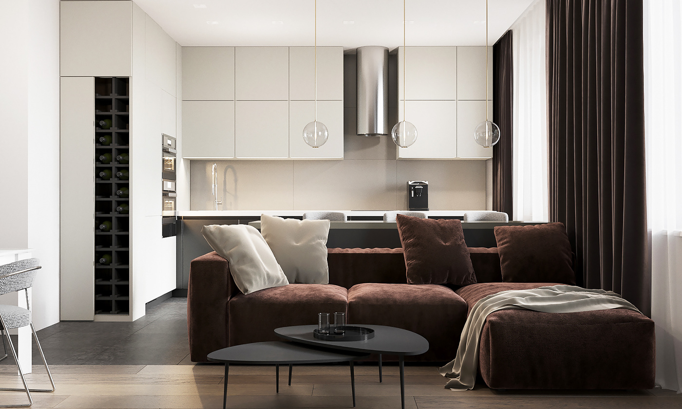 俄罗斯圣彼得堡年轻的家-90平米---酷图编号1220754