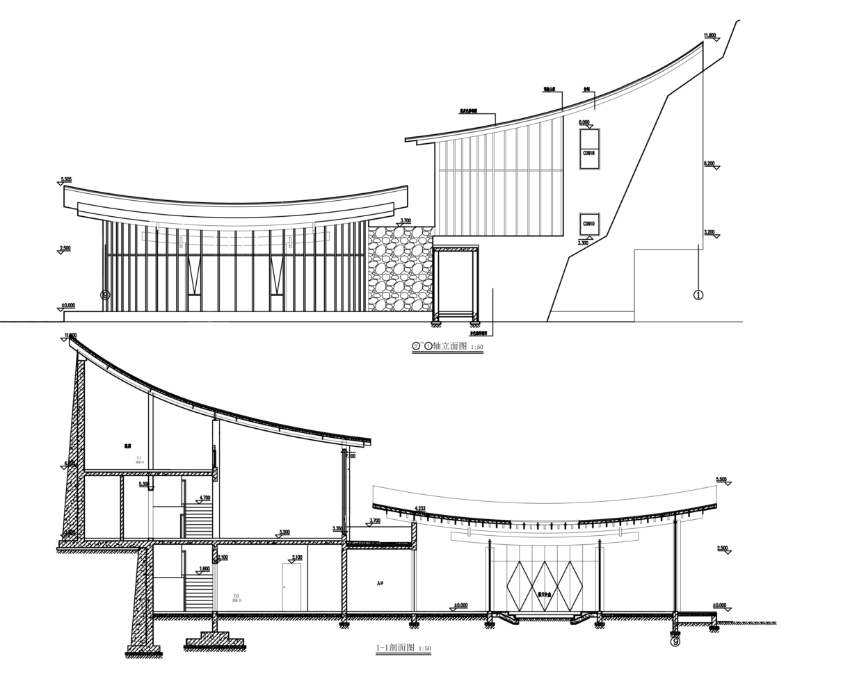 湖南岳阳3800平米双溪书院---酷图编号1220989