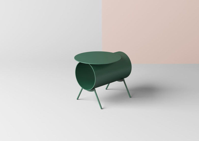 受到存钱罐启发的边桌---酷图编号8