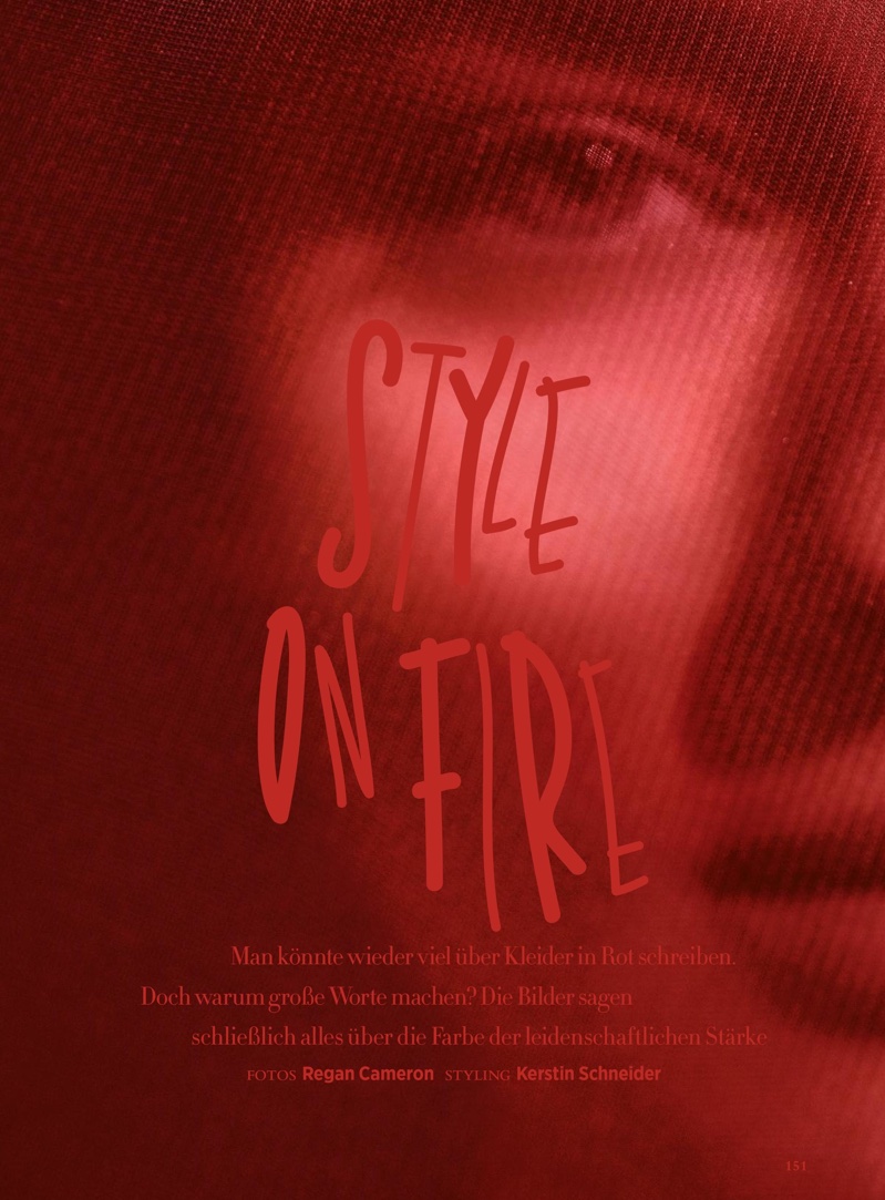 莫妮卡・雅克-猩红色连衣裙---酷图编号2