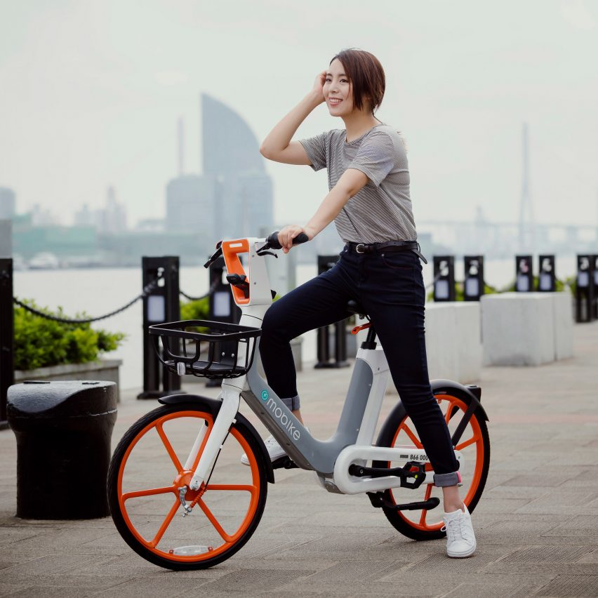 Mobike-摩拜推出电动自行车,实现无人共享---酷图编号1221857