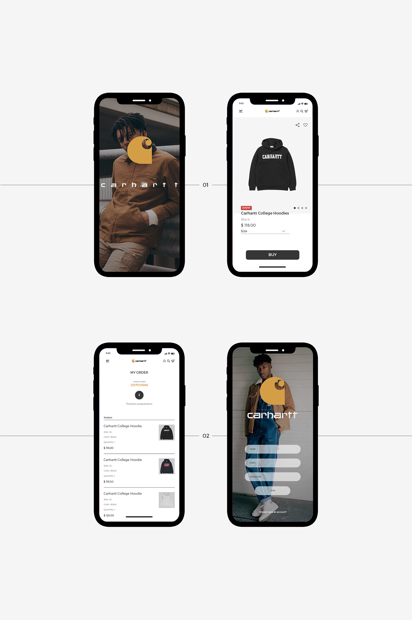 CARHARTT-服饰网页APP设计---酷图编号6