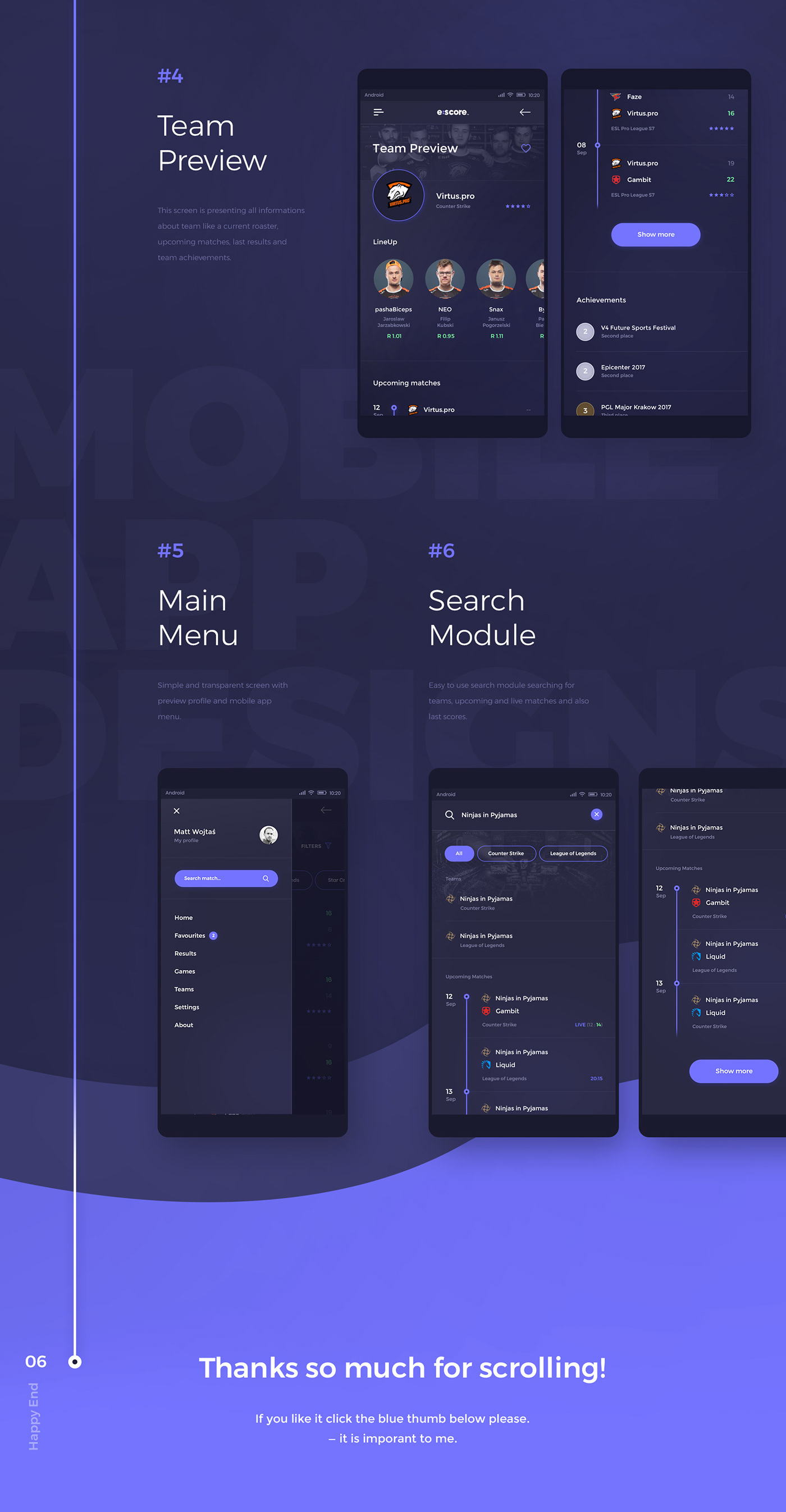 Esport-游戏职业锦标赛评分移动应用---酷图编号3