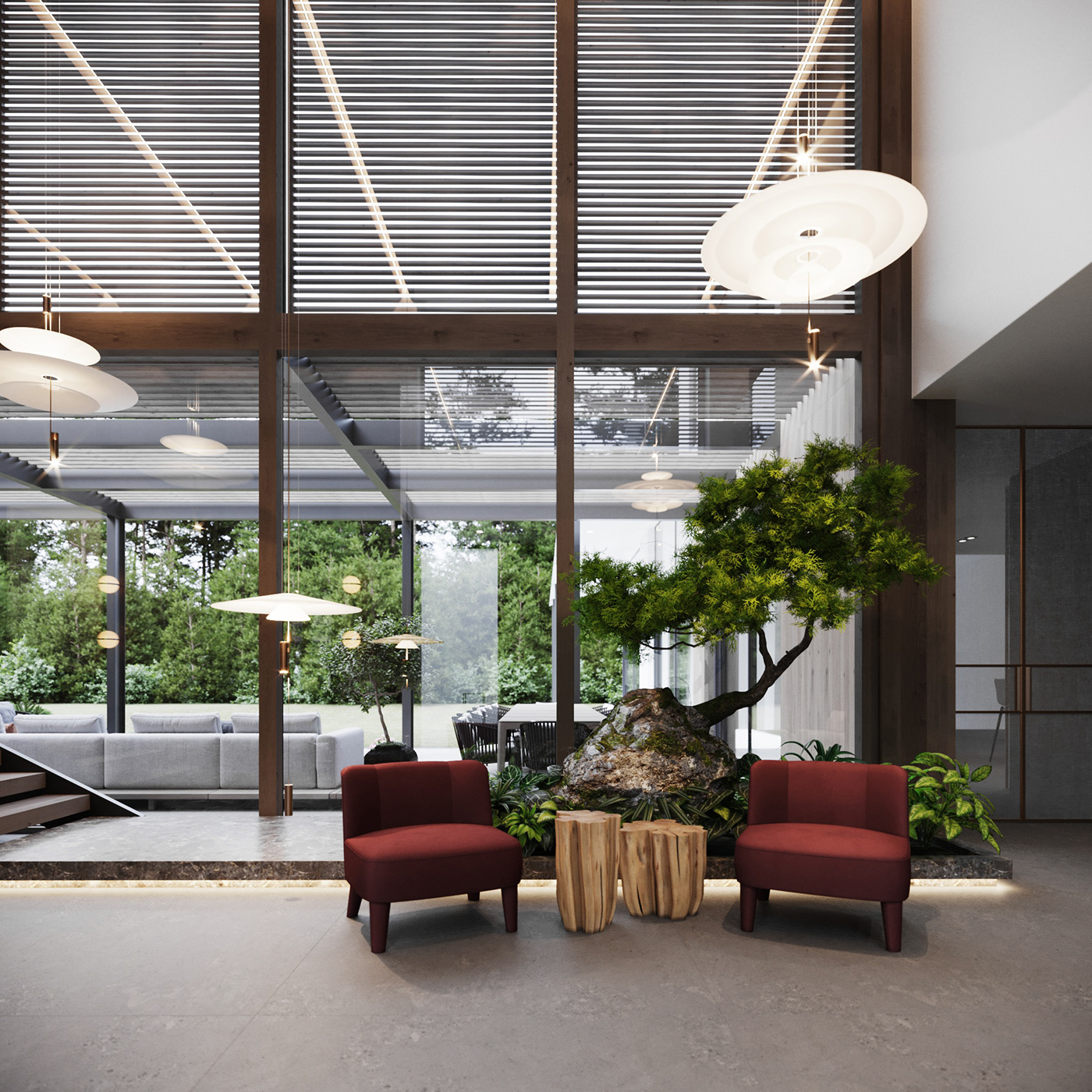 Forest House-奢华公寓样板房---酷图编号12